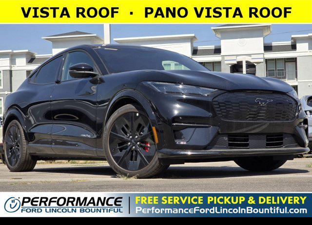 Photo of 2025 Shadow Black Ford Mustang Mach-E