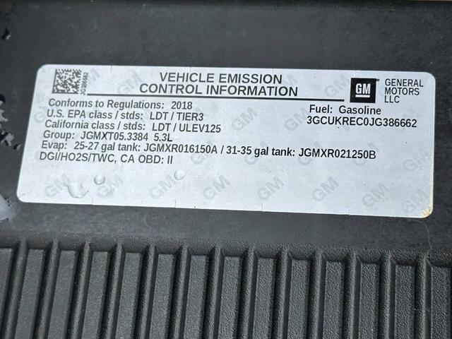 Photo of 2018 Red Chevrolet Silverado 1500