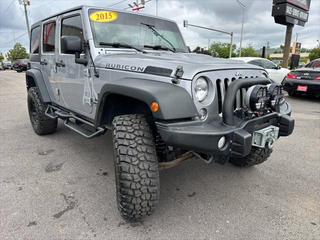 Photo of 2015 Gray Jeep Wrangler Unlimited