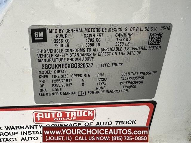 Photo of 2016 White Chevrolet Silverado 1500
