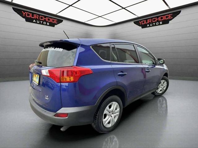 Photo of 2015 Blue Toyota RAV4