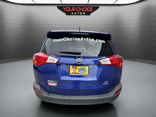 Photo of 2015 Blue Toyota RAV4