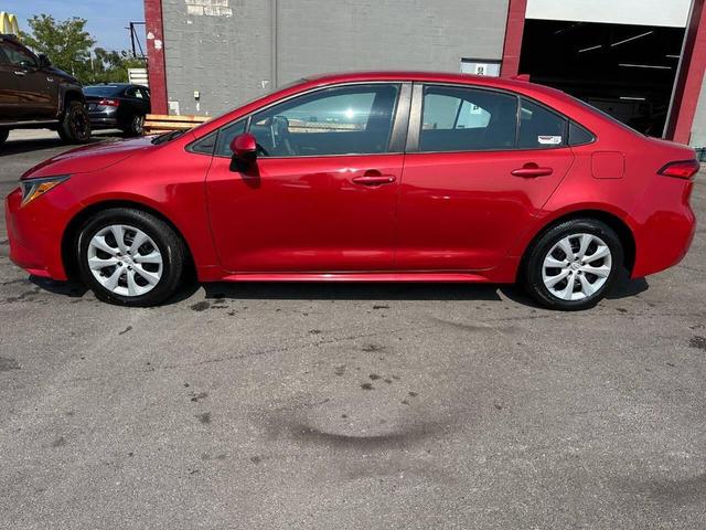 Photo of 2021 Red Toyota Corolla