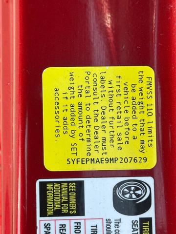 Photo of 2021 Red Toyota Corolla