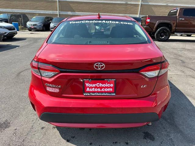 Photo of 2021 Red Toyota Corolla