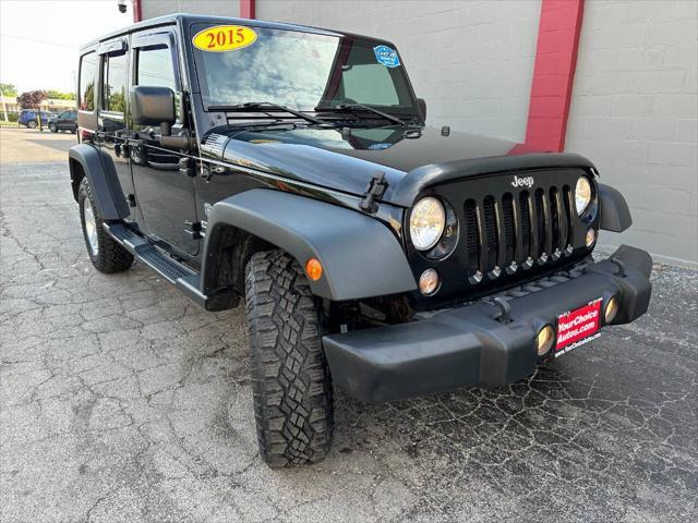 Photo of 2015 Black Jeep Wrangler Unlimited