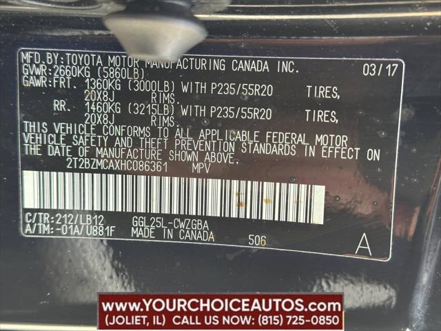 Photo of 2017 Black Lexus RX 350