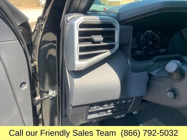 Photo of 2025 Midnight Black Metallic Toyota Tundra Hybrid
