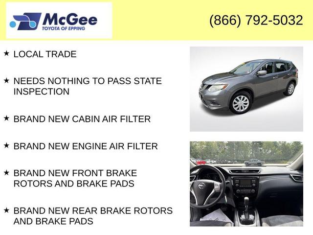 Photo of 2015 Gun Metallic Nissan Rogue