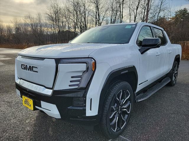 Photo of 2025 Summit White GMC Sierra EV
