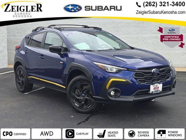 Photo of 2024 Sapphire Blue Pearl Subaru Crosstrek