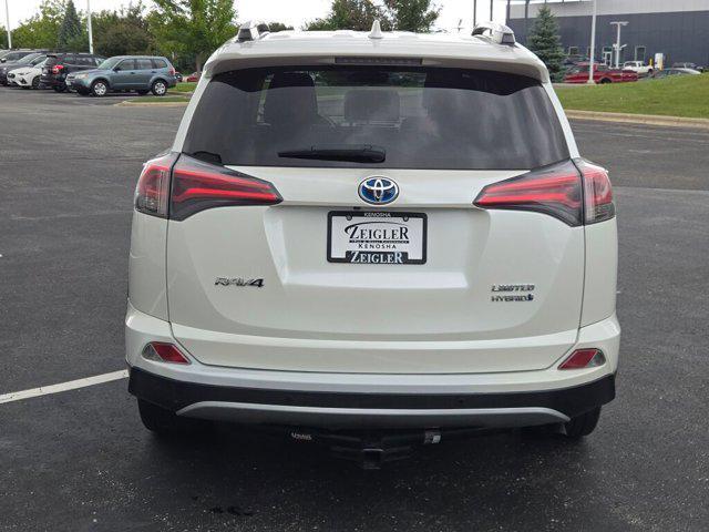 Photo of 2016 Blizzard Pearl Toyota RAV4 Hybrid