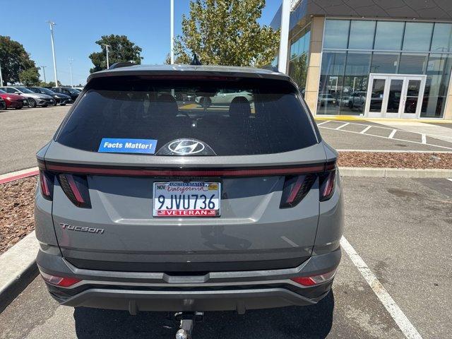 Photo of 2024 Gray Hyundai TUCSON