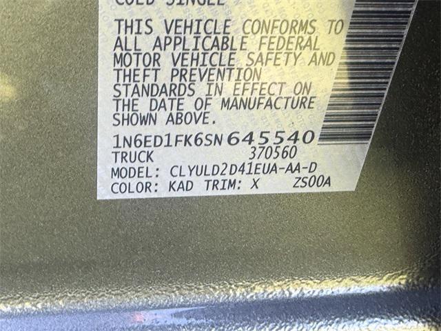 Photo of 2025 Gun Metallic Nissan Frontier