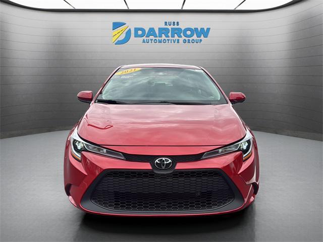 Photo of 2021 Barcelona Red Metallic Toyota Corolla