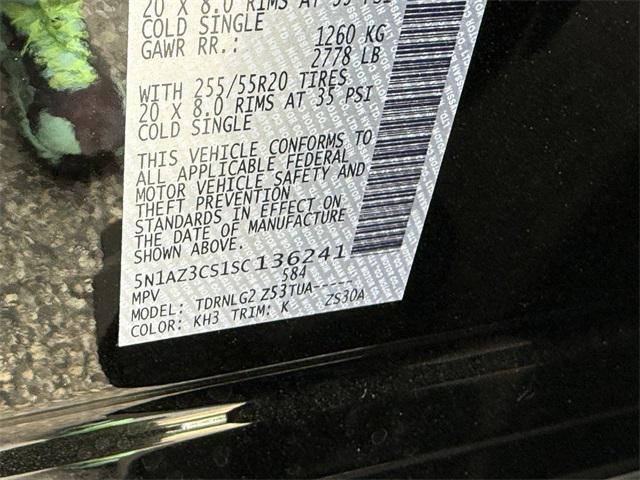 Photo of 2025 Super Black Nissan Murano