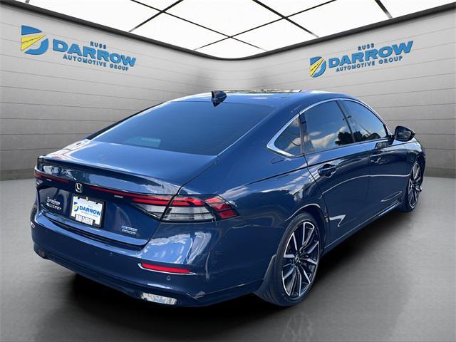 Photo of 2023 Canyon River Blue Metallic Honda Accord Hybrid