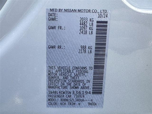 Photo of 2025 Gray Sky Pearl Nissan Altima