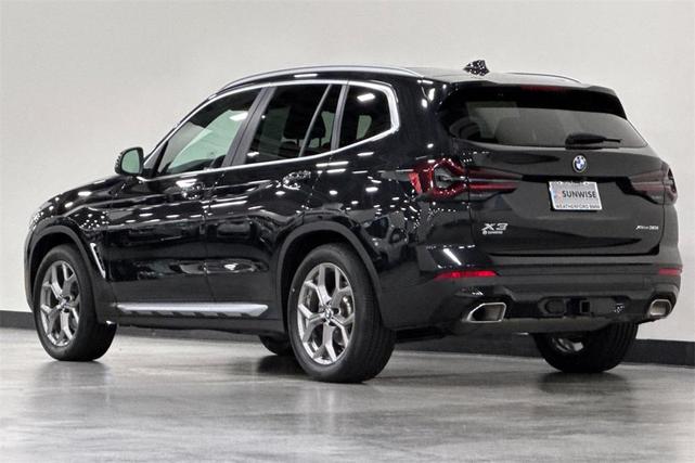 Photo of 2022 Black Sapphire Metallic BMW X3