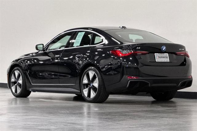 Photo of 2024 Black Sapphire Metallic BMW i4 Gran Coupe