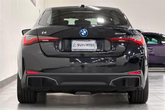 Photo of 2024 Black Sapphire Metallic BMW i4 Gran Coupe