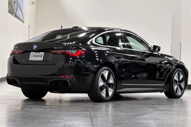 Photo of 2024 Black Sapphire Metallic BMW i4 Gran Coupe