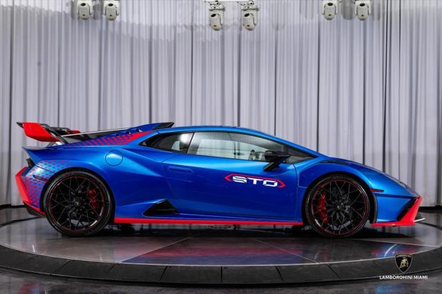 Photo of 2021 Blu Nethuns Metallic Lamborghini Huracan STO
