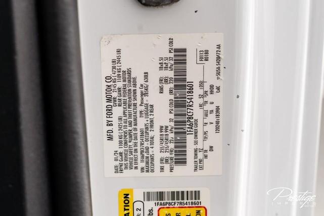Photo of 2024 Oxford White Ford Mustang