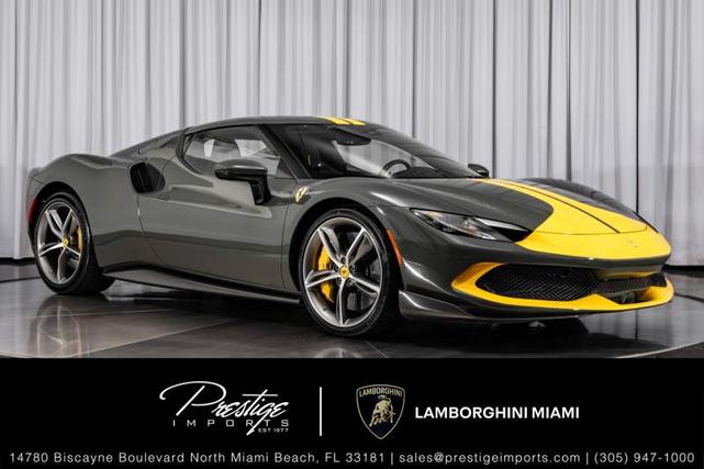 Photo of 2022 Grigio Scuro with Giallo Modena Livery Ferrari 296 GTB