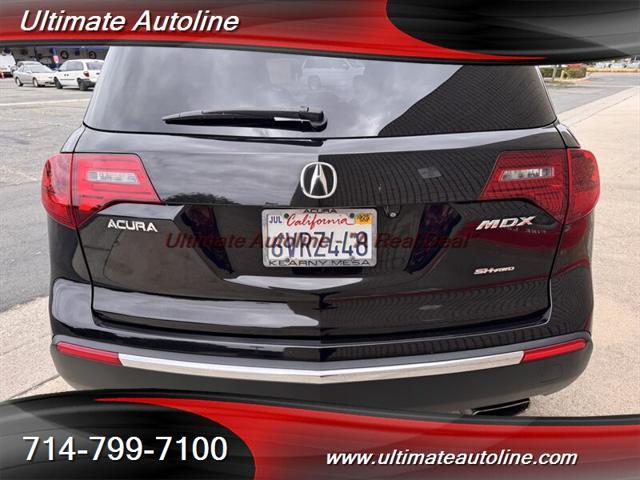 Photo of 2012 Crystal Black Pearl Acura MDX