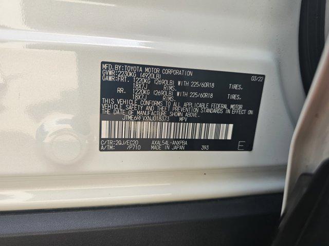 Photo of 2022 Blizzard Pearl/Midnight Black Metallic Toyota RAV4 Hybrid