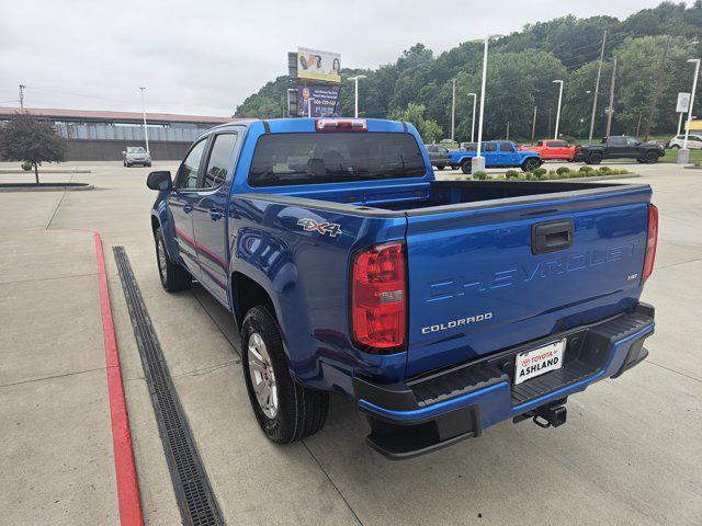 Photo of 2021 Bright Blue Metallic Chevrolet Colorado