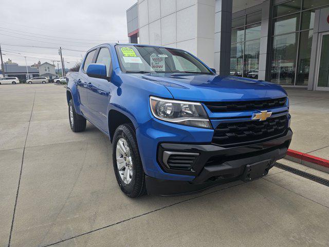 Photo of 2021 Bright Blue Metallic Chevrolet Colorado