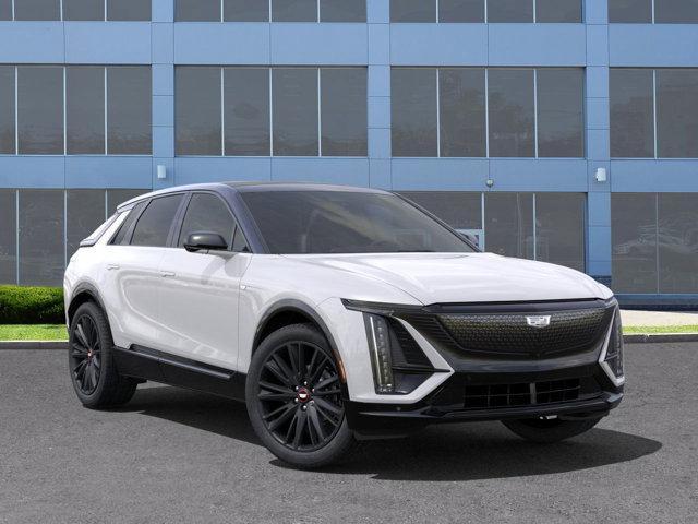 Photo of 2025 Crystal White Tri-Coat Cadillac LYRIQ
