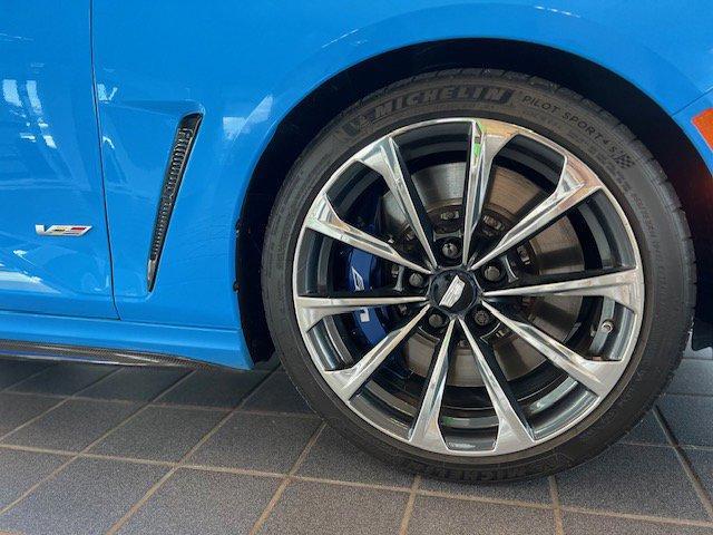 Photo of 2023 Electric Blue Cadillac CT4-V