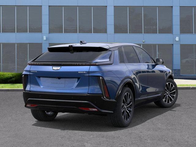 Photo of 2025 Opulent Blue Metallic Cadillac LYRIQ