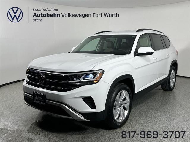 Photo of 2021 Pure White Volkswagen Atlas