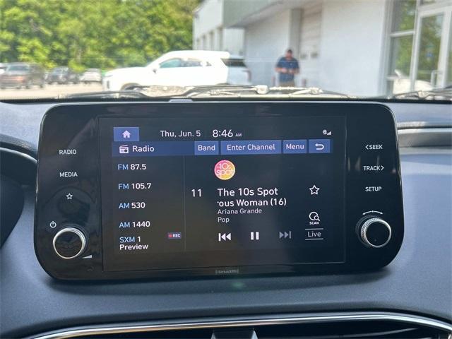 Photo of 2022 Hampton Gray Hyundai SANTA FE