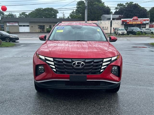 Photo of 2023 Calypso Red Hyundai TUCSON