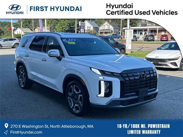 Photo of 2023 Hyper White Hyundai PALISADE