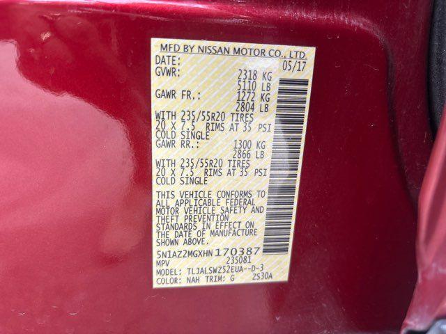 Photo of 2017 Cayenne Red Metallic Nissan Murano