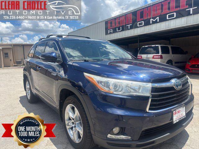 2016 Toyota Highlander Hybrid