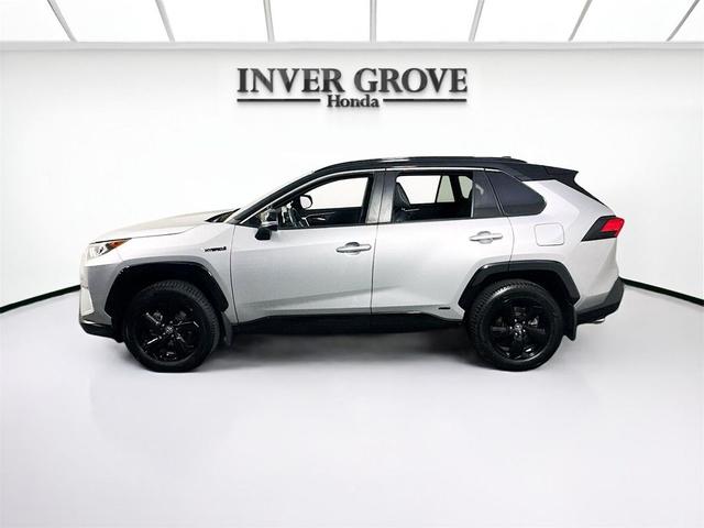 Photo of 2020 Silver Sky Metallic w/Midnight Black Roof Toyota RAV4 Hybrid