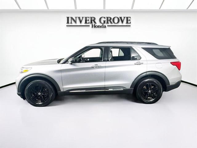 Photo of 2021 Iconic Silver Metallic Ford Explorer