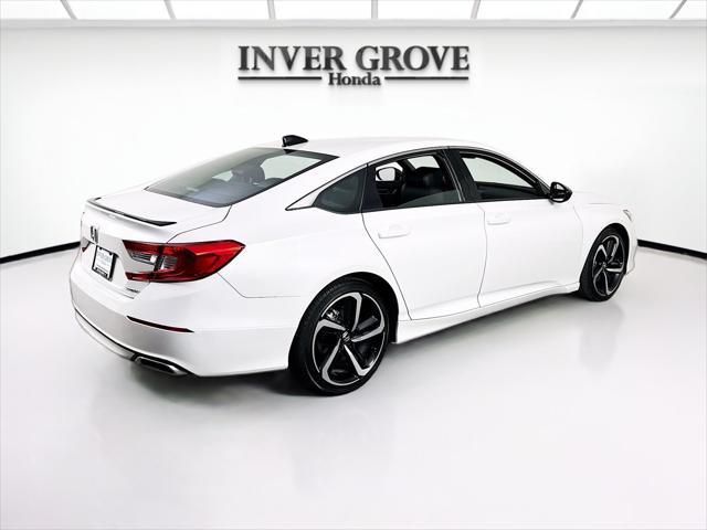 Photo of 2021 White Honda Accord