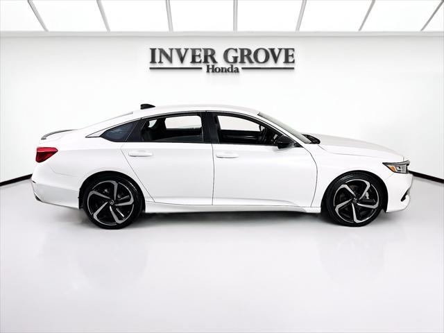 Photo of 2021 White Honda Accord