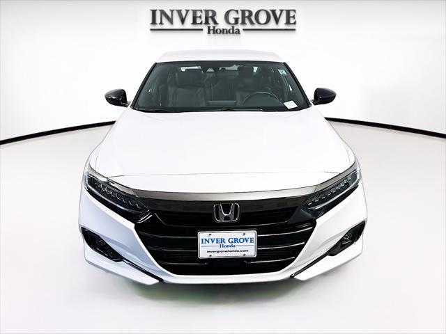 Photo of 2021 White Honda Accord