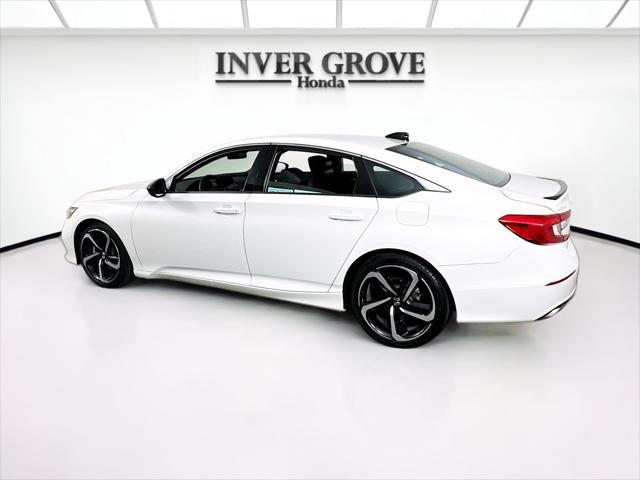 Photo of 2021 White Honda Accord