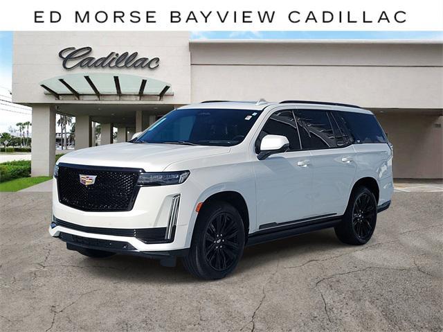 Photo of 2021 Crystal White Tricoat Cadillac Escalade