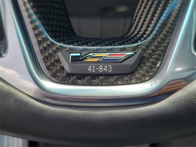 Photo of 2023 Summit White Cadillac CT4-V